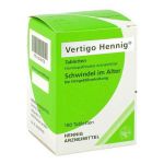 Vertigo Hennig Tabletten (180 stk)