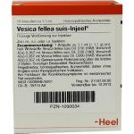 VESICA FELLAE suis Injeel Ampullen, 10 ST