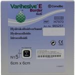 VARIHESIVE E Border 6x6 cm HKV hydroaktiv 965251, 5 ST