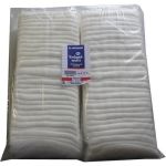 VERBANDWATTE 100% Baumwolle zickzack, 1000 G
