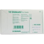 URINBEUTEL F KDR Z ANKLEB, 10 ST