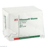 VLIWASOFT Stoma Kompressen 10x10 cm 4fach, 100 ST