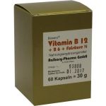VITAMIN B12+B6+Fols, 60 ST