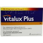 VITALUX Plus 10 mg Lutein Kapseln, 28 ST