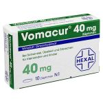 Vomacur 40mg (10 stk)