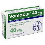 Vomacur 40mg (5 stk)