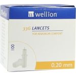 WELLION Lancets 33 G, 100 ST