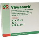 VLIWASORB superabsorb.Saugkomp.10x10 cm steril, 10 ST