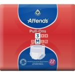 Attends Pull-Ons 3 Medium, 22 ST