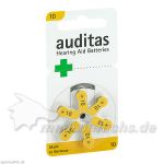 auditas Hörgerätebatterien 10, 6 ST