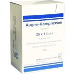 AUGENKOMPRESSEN 5.8X7CM STERIL, 25X1 ST