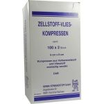 ZELLSTOFF VLIES KOMPRESSEN 6x8 cm steril, 100X2 ST