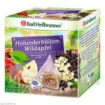 Bad Heilbrunner Holunderblüten Wildapfel Tee Pyr., 15 ST