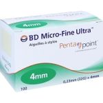BD MICRO-FINE Ultra Pen-Nadeln 0.23x4 mm, 100 ST