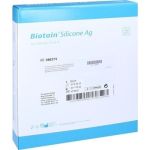 BIATAIN Silicone Ag Schaumverband 10x10 cm, 5 ST