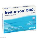 ben-u-ron 500mg Tabletten, 20 ST