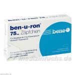 ben-u-ron 75mg Zäpfchen, 10 ST