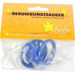 Beruhigungssauger kirschf Sili universal blau, 1 ST