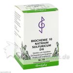 Biochemie 10 Natrium sulfuricum D 6, 500 ST