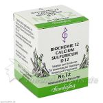 Biochemie 12 Calcium sulfuricum D 12, 80 ST