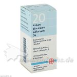 BIOCHEMIE DHU 20 KALIUM ALUMINIUM SULFURICUM D6, 80 ST