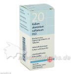 BIOCHEMIE DHU 20 KALIUM ALUMINIUM SULFURICUM D12, 80 ST