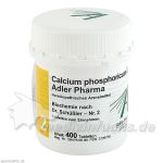 Biochemie Adler 2 Calcium Phosphoricum D 6 Adler P, 400 ST