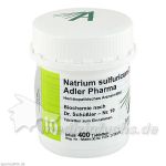 Biochemie Adler 10 Natrium Sulfuricum D 6 Adler Ph, 400 ST