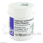 Biochemie Adler 12 Calcium Sulfuricum D 6 Adler Ph, 400 ST