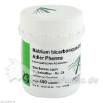 Biochemie Adler 23 Natrium Bicarbonicum D12 Adler, 400 ST