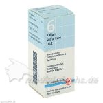 BIOCHEMIE DHU 6 KALIUM SULFURICUM D12, 80 ST