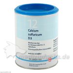 BIOCHEMIE DHU 12 CALCIUM SULFURICUM D 3, 1000 ST