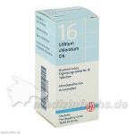 BIOCHEMIE DHU 16 LITHIUM CHLORATUM D 6, 80 ST