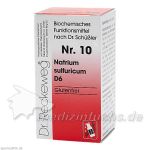 Biochemie 10 Natrium sulfuricum D6, 200 ST