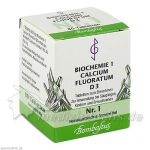 Biochemie 1 Calcium fluoratum D 3, 80 ST