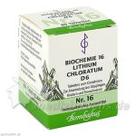 Biochemie 16 Lithium chloratum D 6, 80 ST