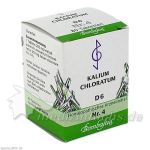 Biochemie 4 Kalium chloratum D 6, 80 ST