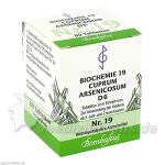 Biochemie 19 Cuprum arsenicosum D 6, 80 ST