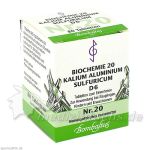 Biochemie 20 Kalium aluminium sulfuricum D 6, 80 ST