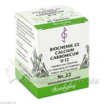 Biochemie 22 Calcium carbonicum D12, 80 ST