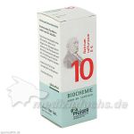 Biochemie Pflüger Nr. 10 Natrium sulfuricum D 6, 100 ST