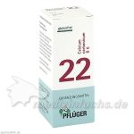 Biochemie Pflüger Nr. 22 Calcium carbonicum D 6, 100 ST