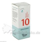 Biochemie Pflüger Nr. 10 Natrium sulfuricum D 6, 100 ML
