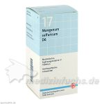 BIOCHEMIE DHU 17 Manganum sulfuricum D 6 Tabl., 420 ST