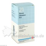 BIOCHEMIE DHU 21 Zincum chloratum D12 Tabl., 420 ST