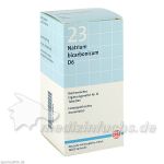 BIOCHEMIE DHU 23 Natrium bicarbonicum D 6 Tabl., 420 ST