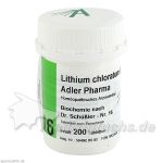 Biochemie Adler 16 Lithium Chloratum D12 Adler Pha, 200 ST