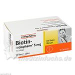 Biotin-ratiopharm 5 mg, 90 ST